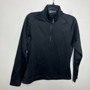 Nike Golf Therma fit half zip pullover black fleece lined women’s size small